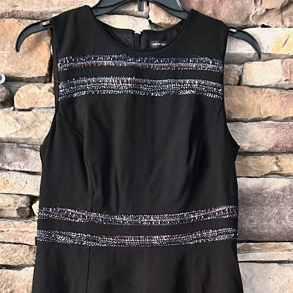 White House | Black Market Black Sleeveless Dress